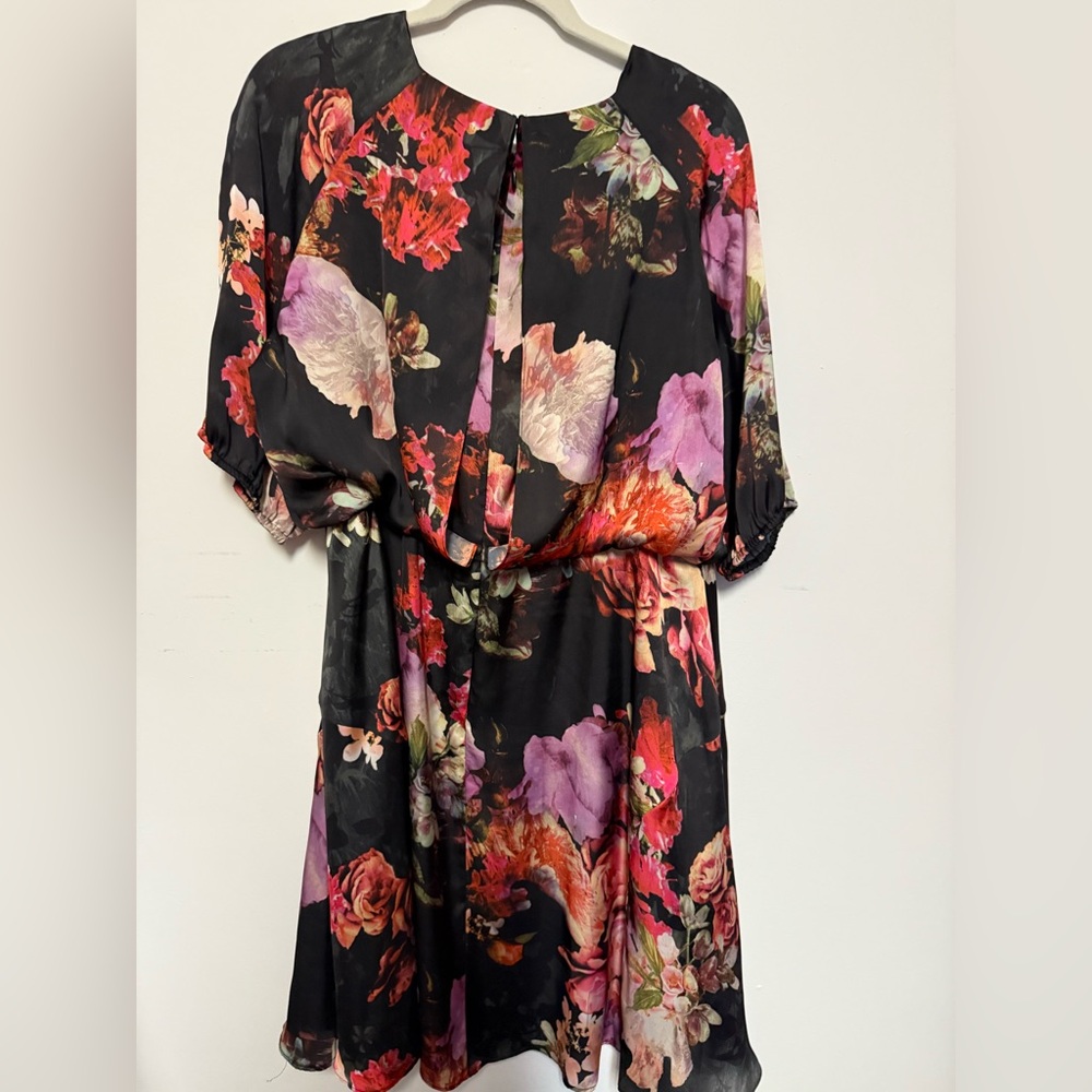 Adrianna Papell. Gorgeous 3/4 sleeve midi dress, Like new condition. 14W